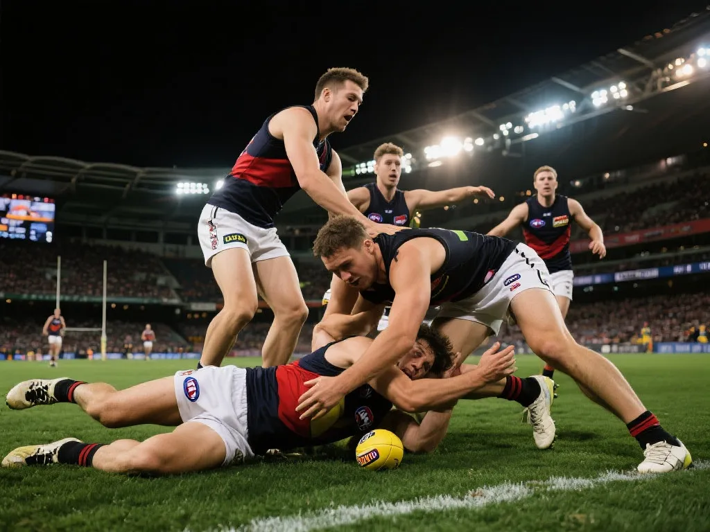 风暴边缘：布鲁斯与袋鼠的第15轮碰撞，点燃AFL新激情